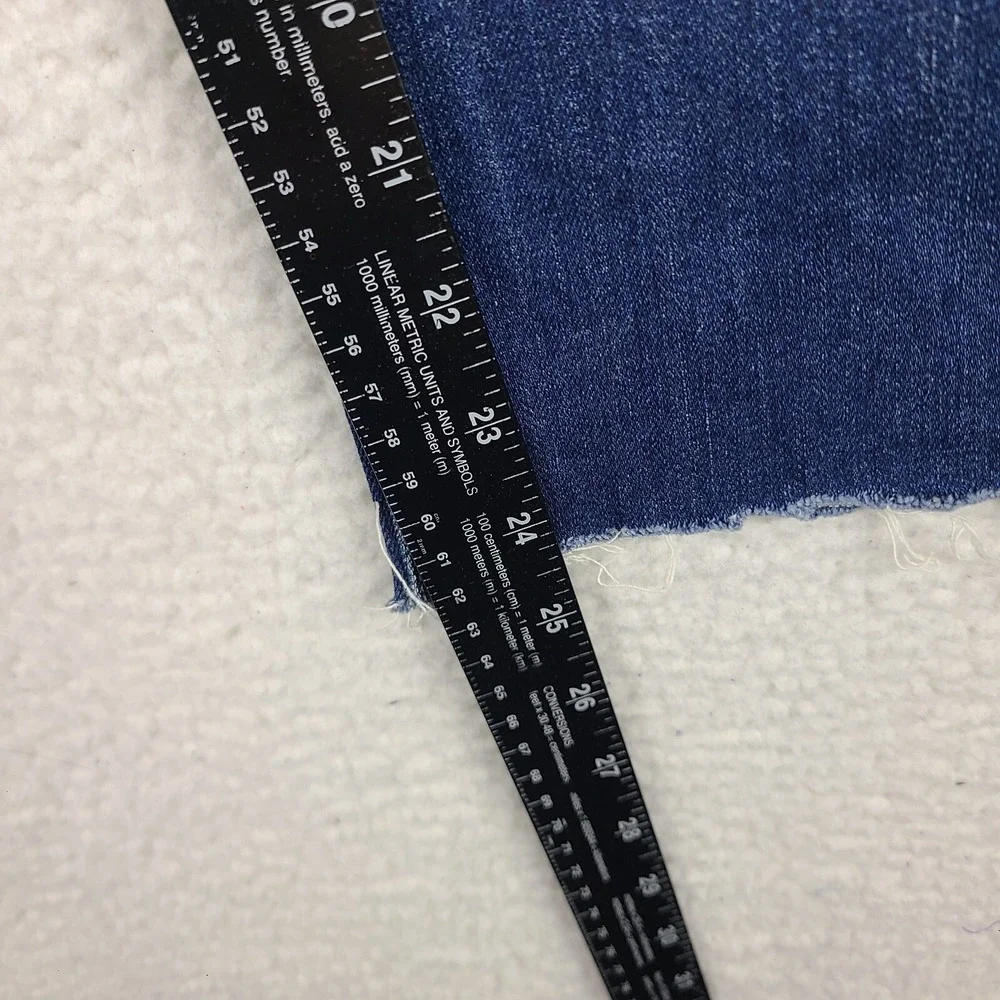 Rag Bone Jeans Womens 27x24 Blue Nina High Rise Skinny Fray Dark Wash‎ Denim - Picture 6 of 14